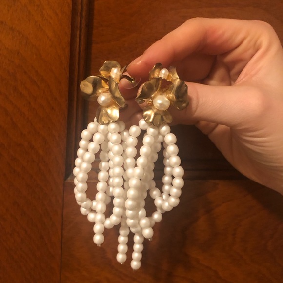 Nicola Bathie Pearl Earrings - Picture 2 of 4